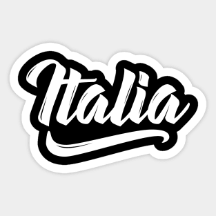 Italia Italy Italian Italiano Heritage Family Love Sticker